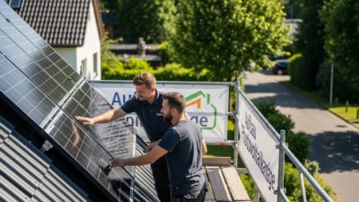 Photovoltaikanlage Dachmontage