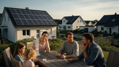 Photovoltaik Nachteile Familie