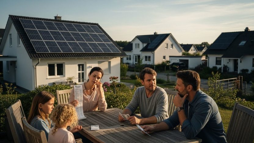 Photovoltaik Nachteile Familie