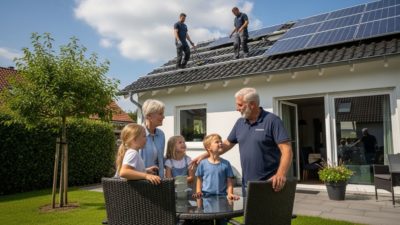 solaranlage mieten haus familie