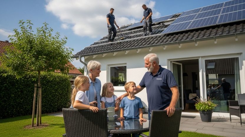 solaranlage mieten haus familie