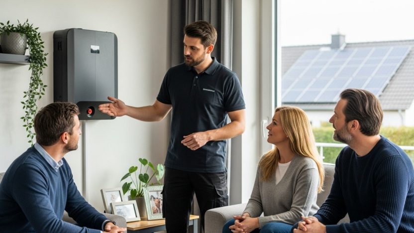 Haus Solarspeicher Photovoltaik