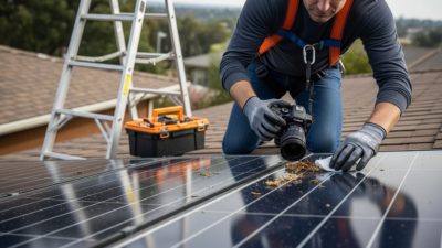 solar panel inspection maintenance