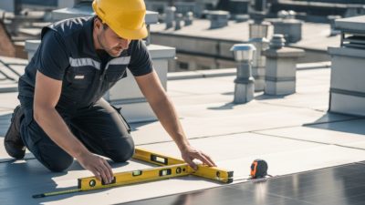 flachdach solarinstallation dachbewertung