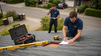 Garagendach Prüfung Solaranlage