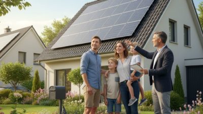 Photovoltaik Anlage Beratung Familie