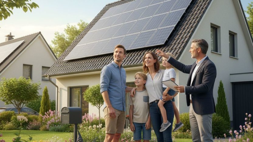 Photovoltaik Anlage Beratung Familie